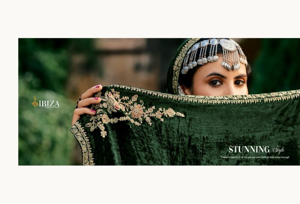 IBIZA LIFESTYLE PHERANS VOL-2 10570 TO 10575 SERIES PURE ITALIAN VISCOSE VELVER SALWAR KAMEEZ WHOLESALER - Image 3
