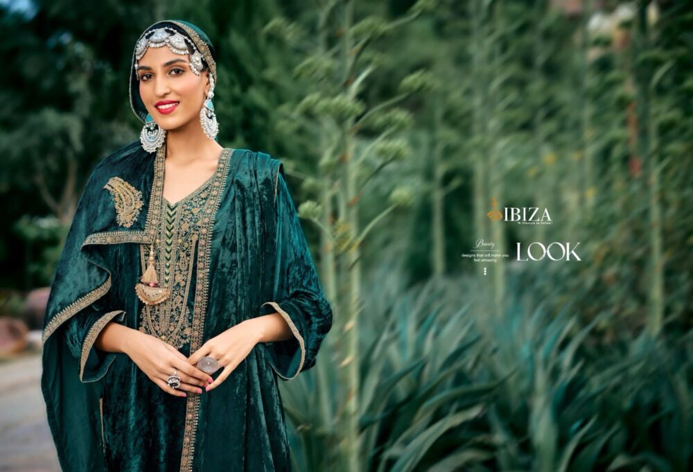 IBIZA LIFESTYLE PHERANS VOL-2 10570 TO 10575 SERIES PURE ITALIAN VISCOSE VELVER SALWAR KAMEEZ WHOLESALER - Image 10