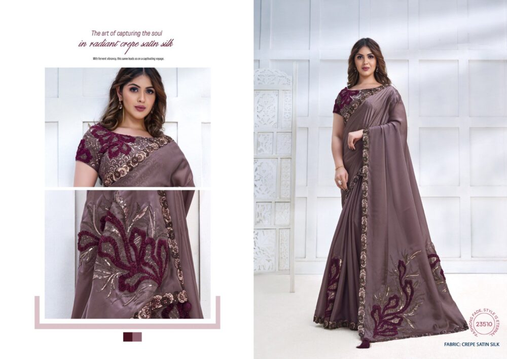 MAHOTSAV MOHMANTHAN 23500 MAJESTICA DESIGNER PARTY WEAR SAREES - Image 25
