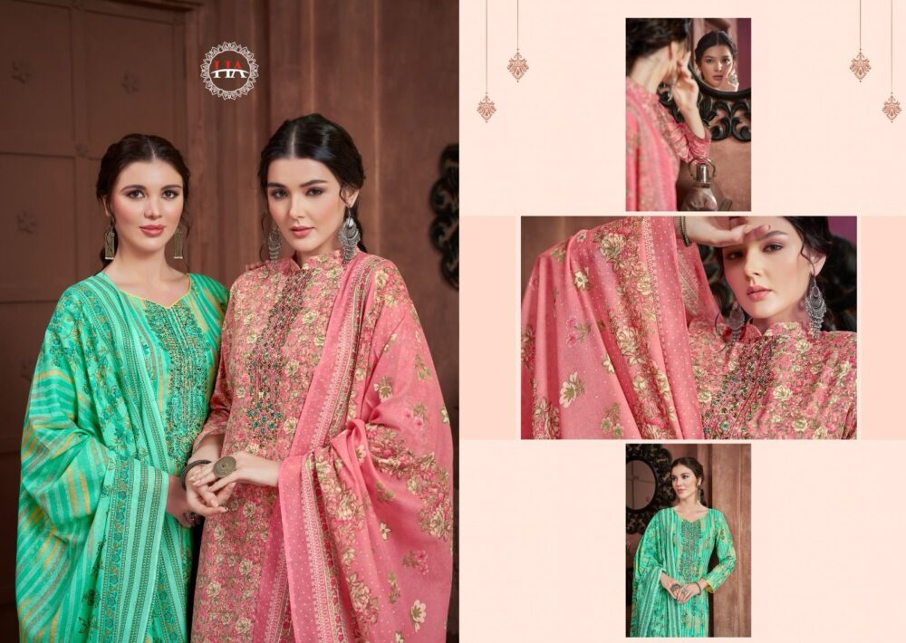 ALOK SUIT ROSHNI EDITION 2 PURE COTTON PRINTED SALWAR SUITS - Image 2