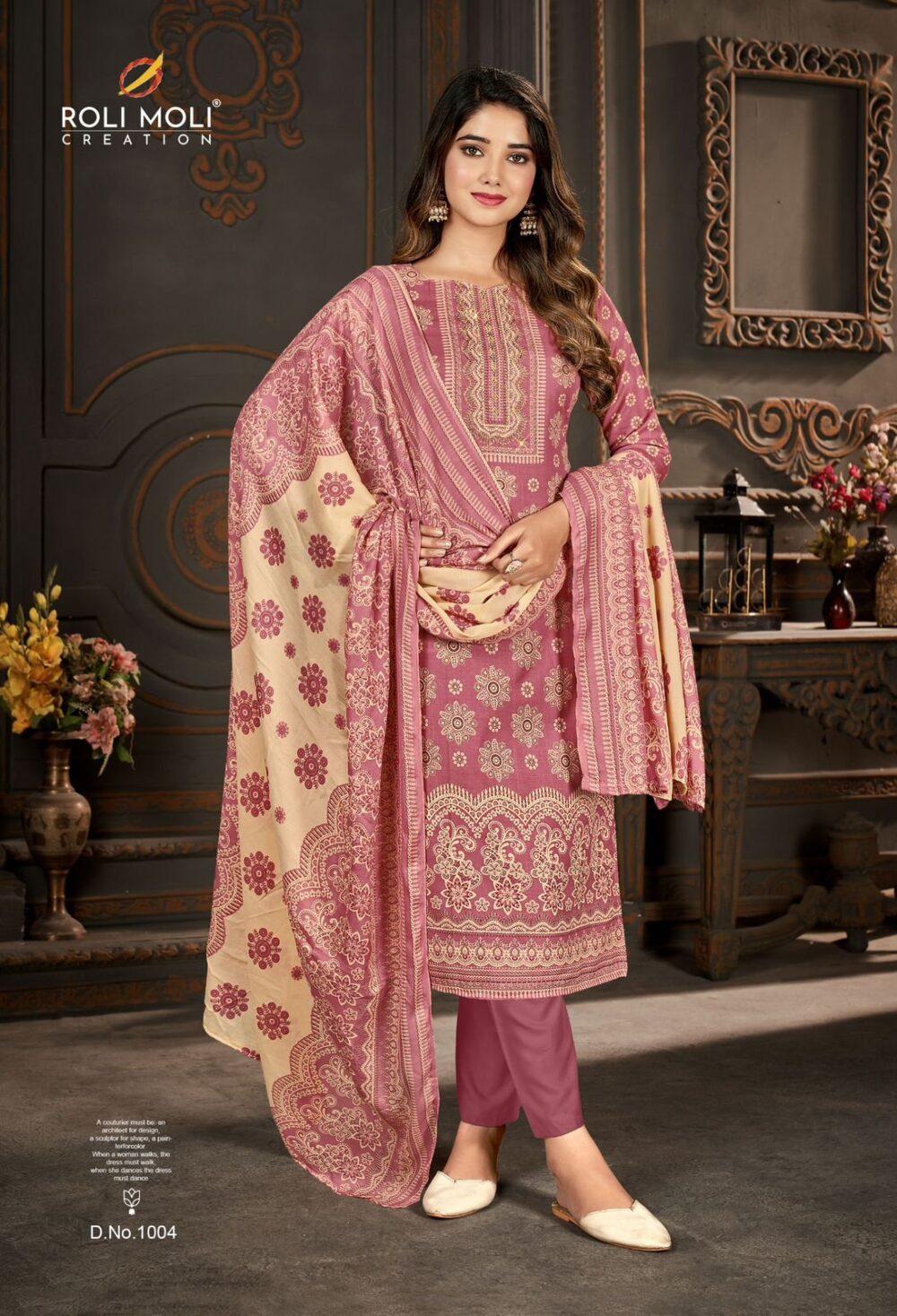 ROLI MOLI CREATION SIRAT SOFT COTTON DESIGNER NEW SUMMER COLLECTION DRESS MATERIALS - Image 5