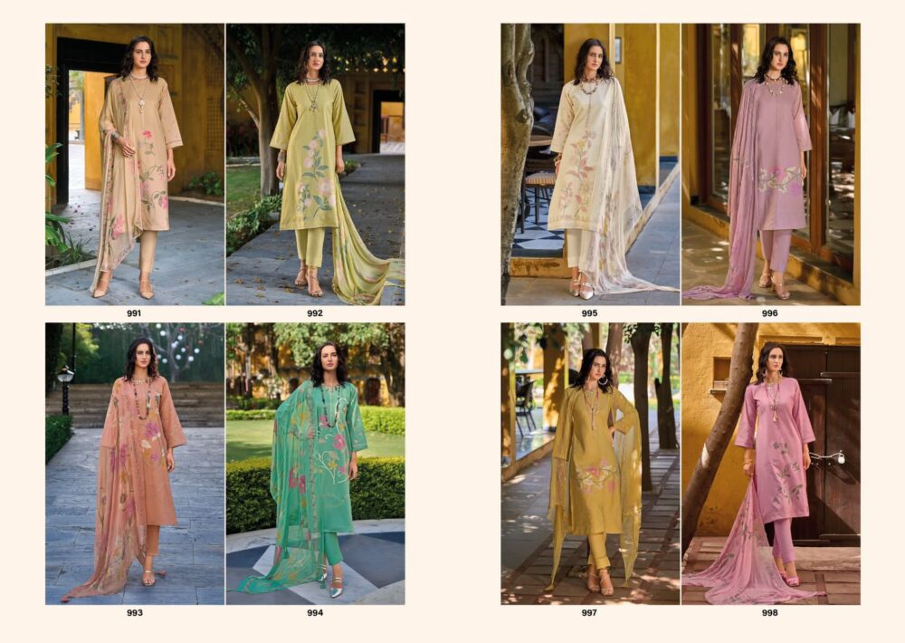 KILORY TRENDZ ZARINA PURE LAWN COTTON EMBROIDERED WORK DESIGNER BRANDED SALWAR KAMEEZ ONLINE - Image 27