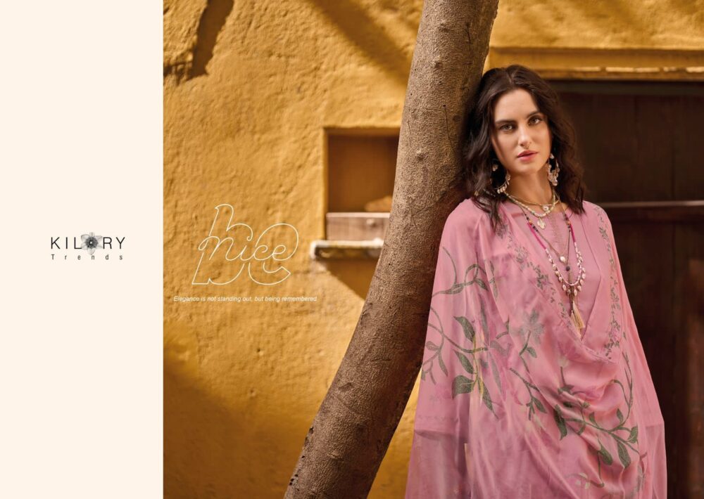 KILORY TRENDZ ZARINA PURE LAWN COTTON EMBROIDERED WORK DESIGNER BRANDED SALWAR KAMEEZ ONLINE - Image 22