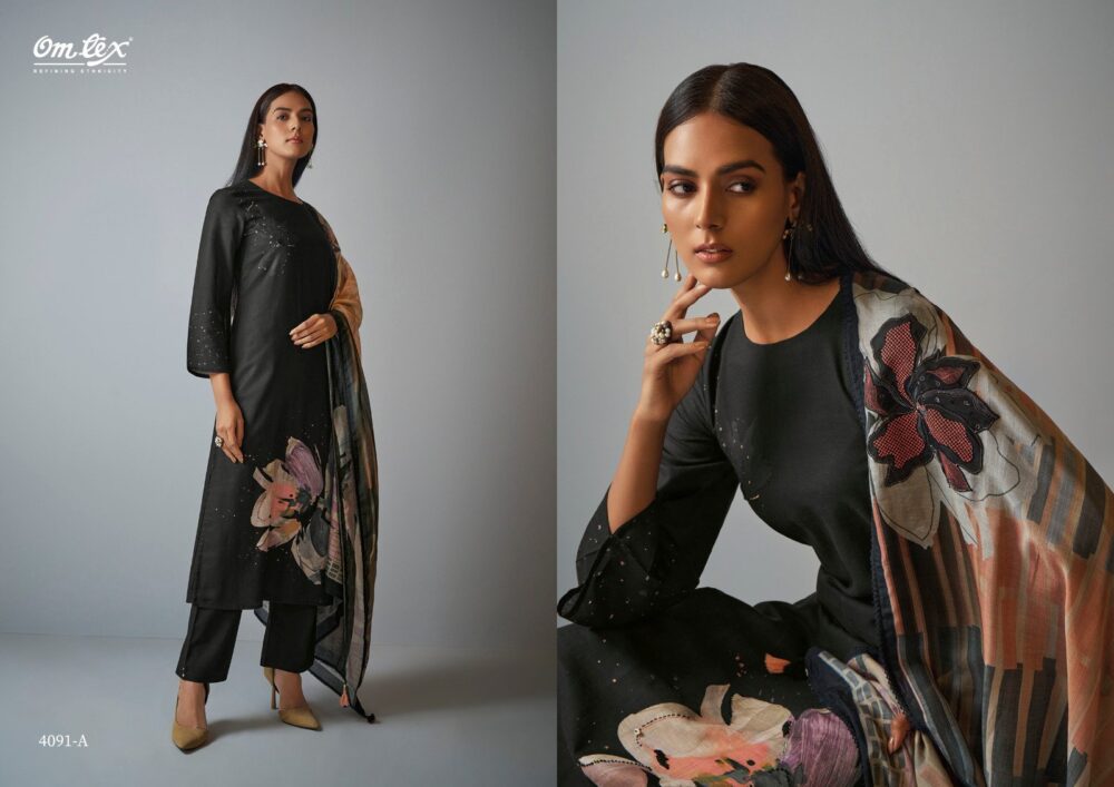 OMTEX CATALINA PREMIUM LINEN DESIGNER SALWAR KAMEEZ ONLINE - Image 5