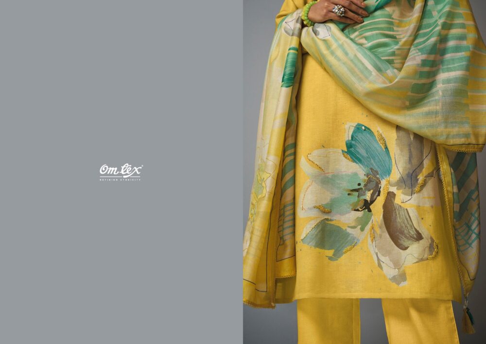 OMTEX CATALINA PREMIUM LINEN DESIGNER SALWAR KAMEEZ ONLINE - Image 2