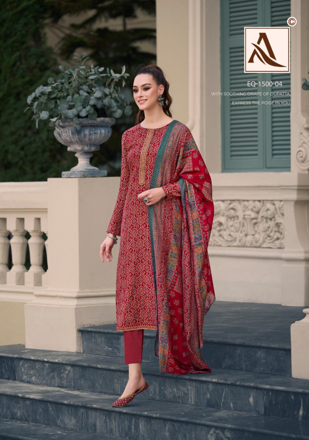 HEER BY ALOK SUIT PREMIUM MUDAAL PRINT DESIGNER SALWAR SUITS ONLINE - Image 4