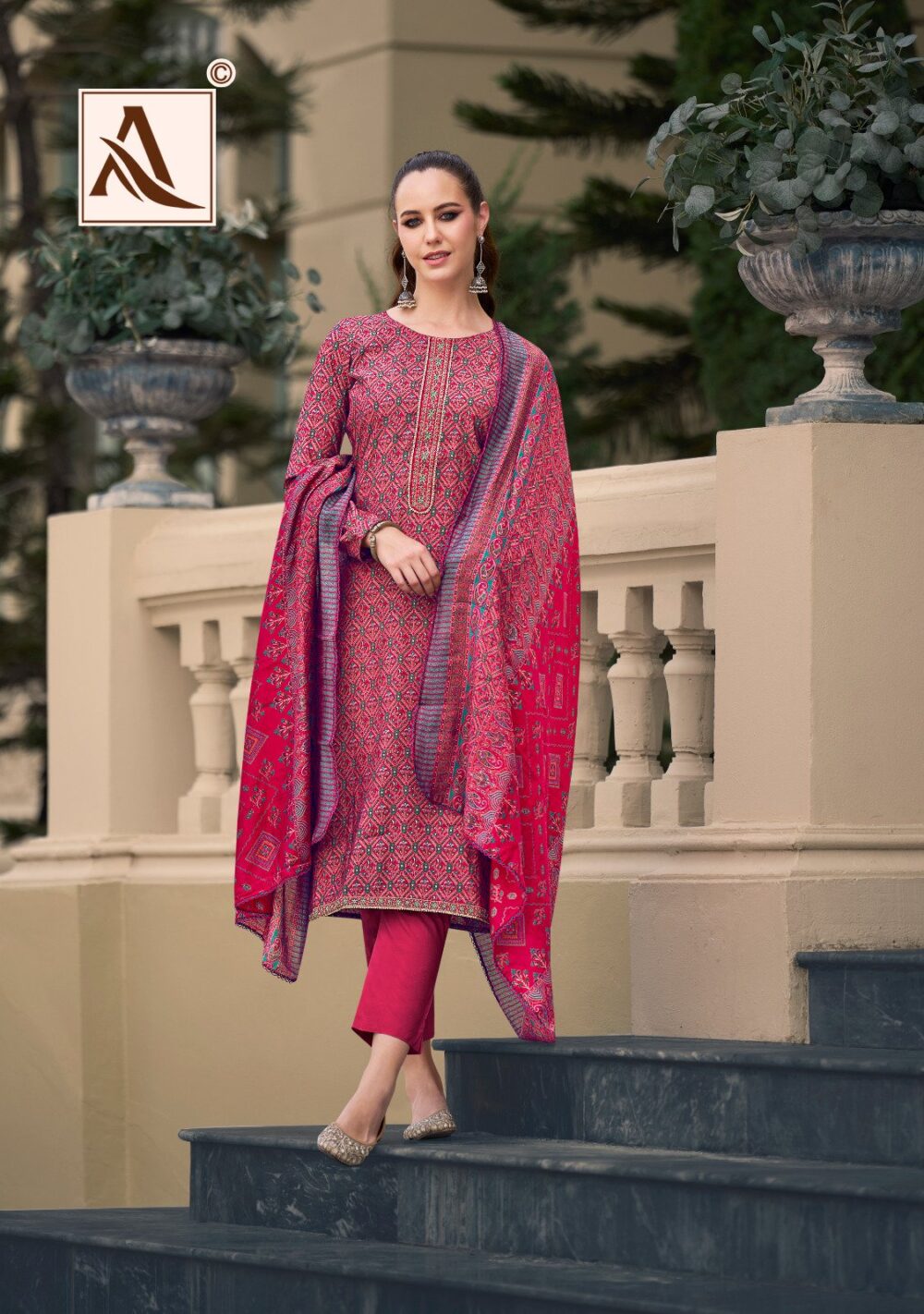 HEER BY ALOK SUIT PREMIUM MUDAAL PRINT DESIGNER SALWAR SUITS ONLINE - Image 2