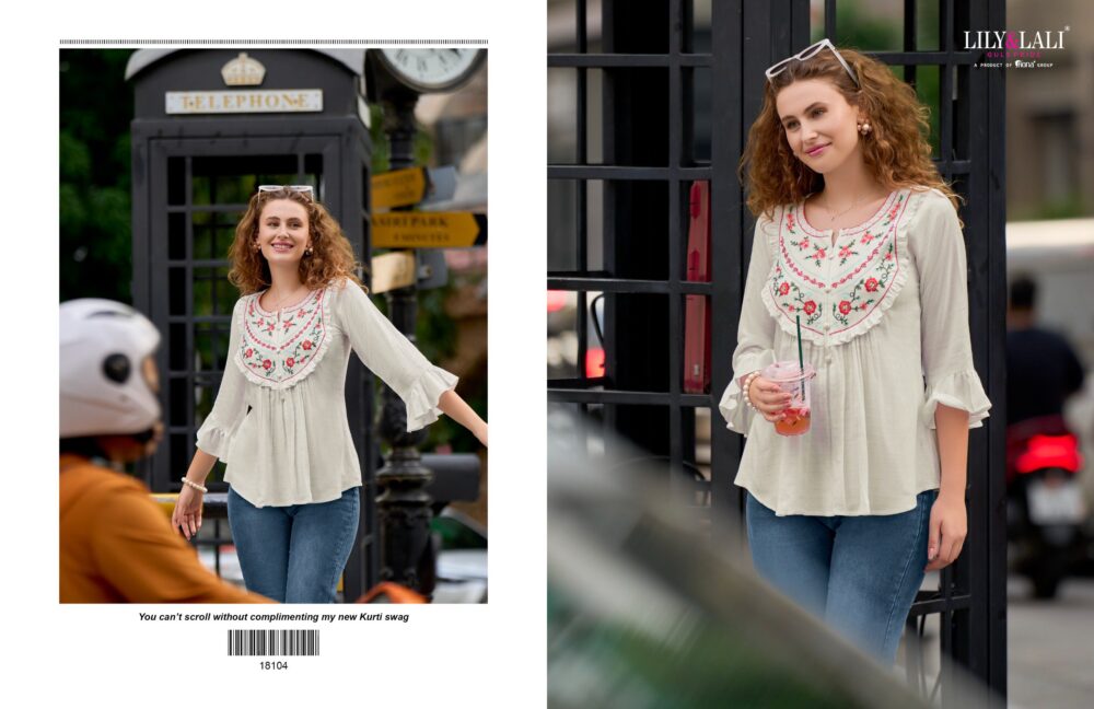LILY & LALI PRESENTS MELODY VOL 4 EXCLUSIVE VISCOSE PREMIUM TOPS COLLECTION - Image 10