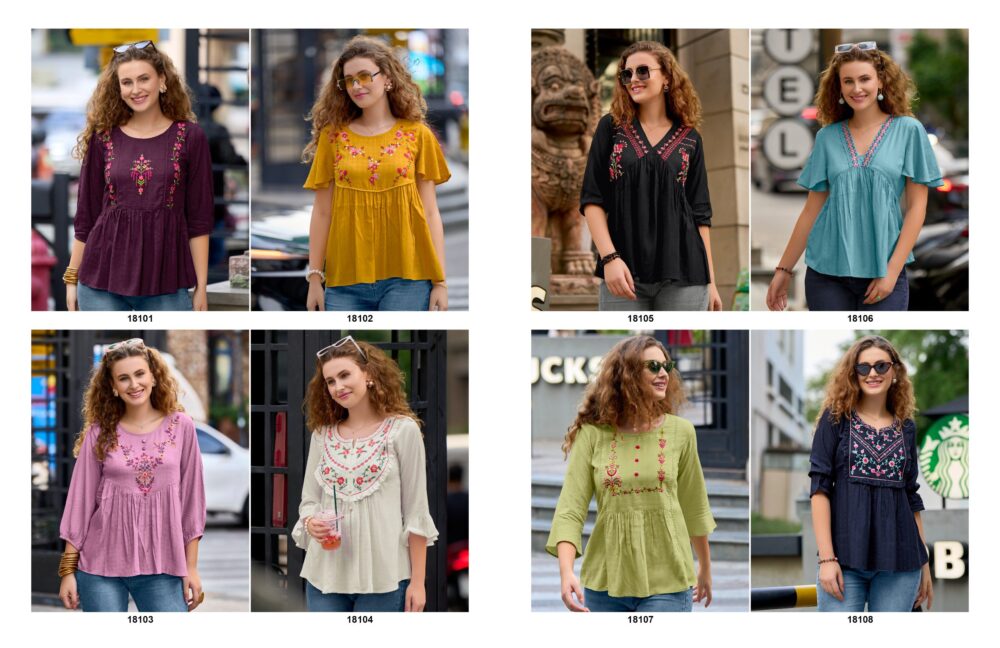 LILY & LALI PRESENTS MELODY VOL 4 EXCLUSIVE VISCOSE PREMIUM TOPS COLLECTION - Image 9