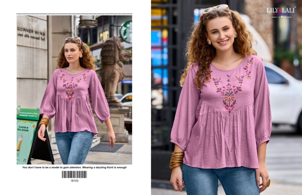 LILY & LALI PRESENTS MELODY VOL 4 EXCLUSIVE VISCOSE PREMIUM TOPS COLLECTION - Image 7