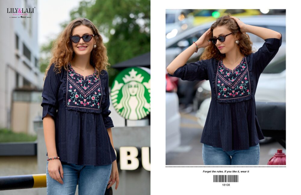 LILY & LALI PRESENTS MELODY VOL 4 EXCLUSIVE VISCOSE PREMIUM TOPS COLLECTION - Image 8
