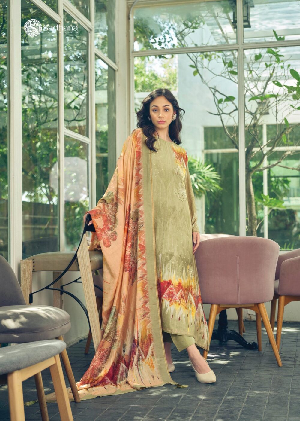 SADHANA FASHION AKALI PURE MUSLIN SILK NEW FESTIVAL DESIGNER SALWAR KAMEEZ COLLECTION ONLINE - Image 23