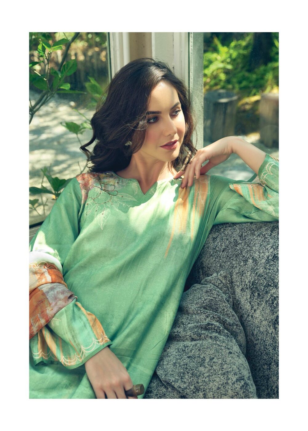 SADHANA FASHION AKALI PURE MUSLIN SILK NEW FESTIVAL DESIGNER SALWAR KAMEEZ COLLECTION ONLINE - Image 4