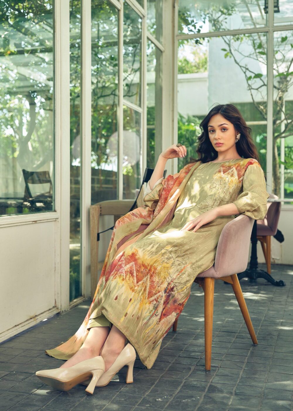 SADHANA FASHION AKALI PURE MUSLIN SILK NEW FESTIVAL DESIGNER SALWAR KAMEEZ COLLECTION ONLINE - Image 15