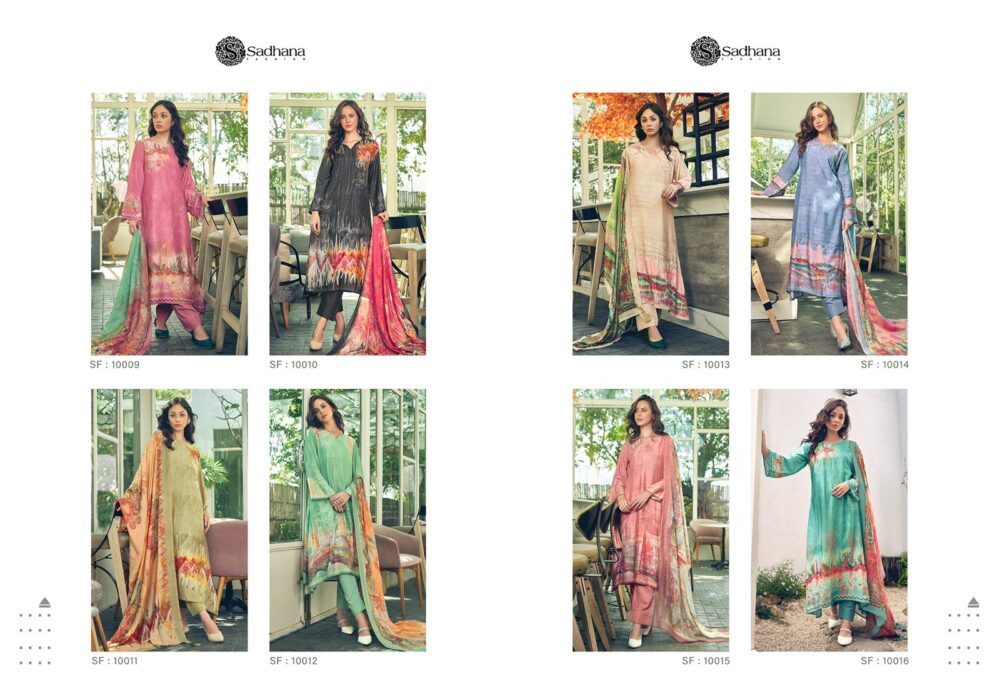 SADHANA FASHION AKALI PURE MUSLIN SILK NEW FESTIVAL DESIGNER SALWAR KAMEEZ COLLECTION ONLINE - Image 27