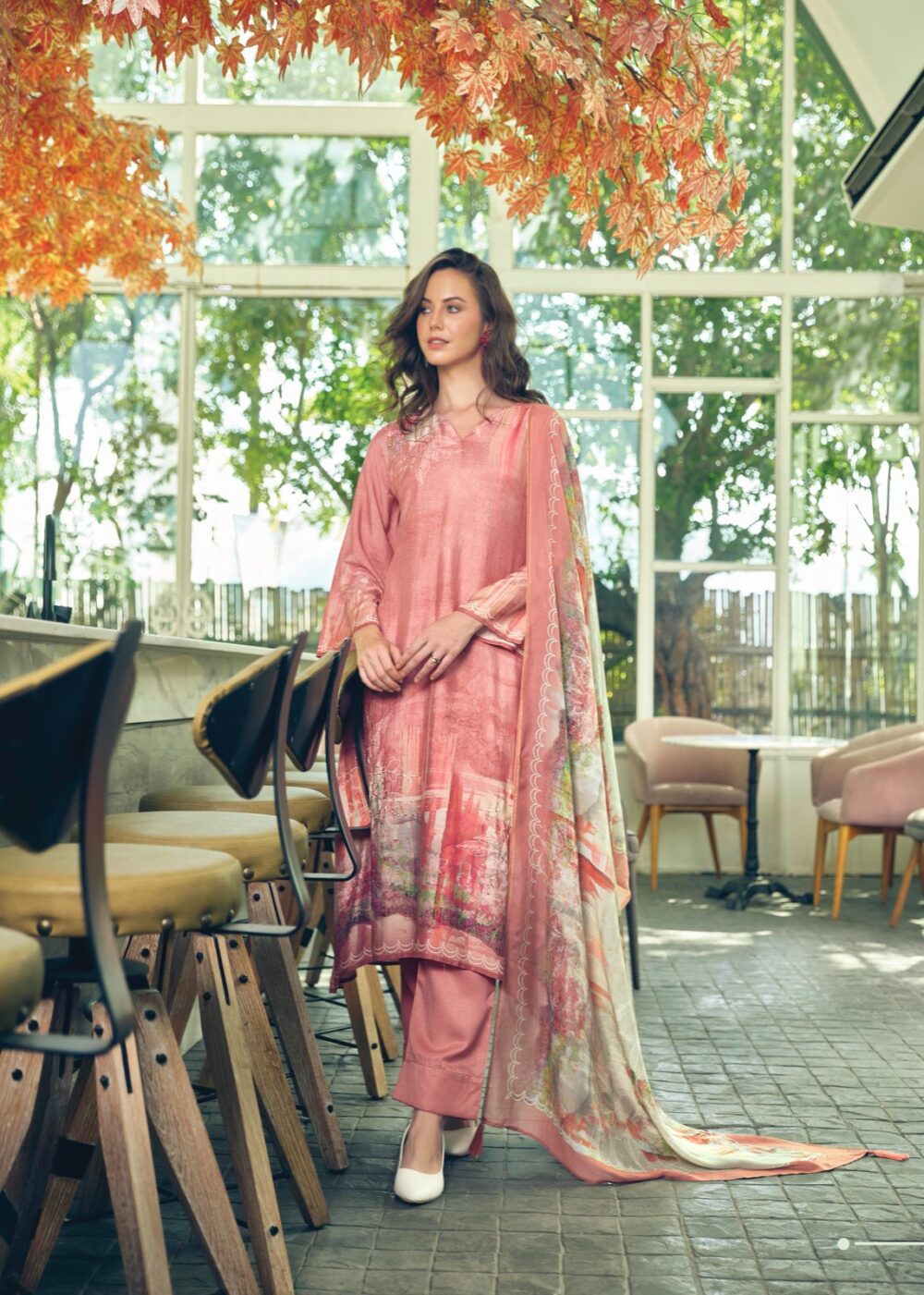 SADHANA FASHION AKALI PURE MUSLIN SILK NEW FESTIVAL DESIGNER SALWAR KAMEEZ COLLECTION ONLINE - Image 13