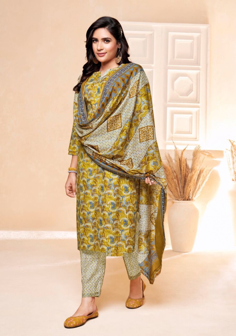 SURYAJYOTI POSHAK VOL 4 PURE COTTON SUMMER COLLECTION DRESS MATERIALS - Image 2