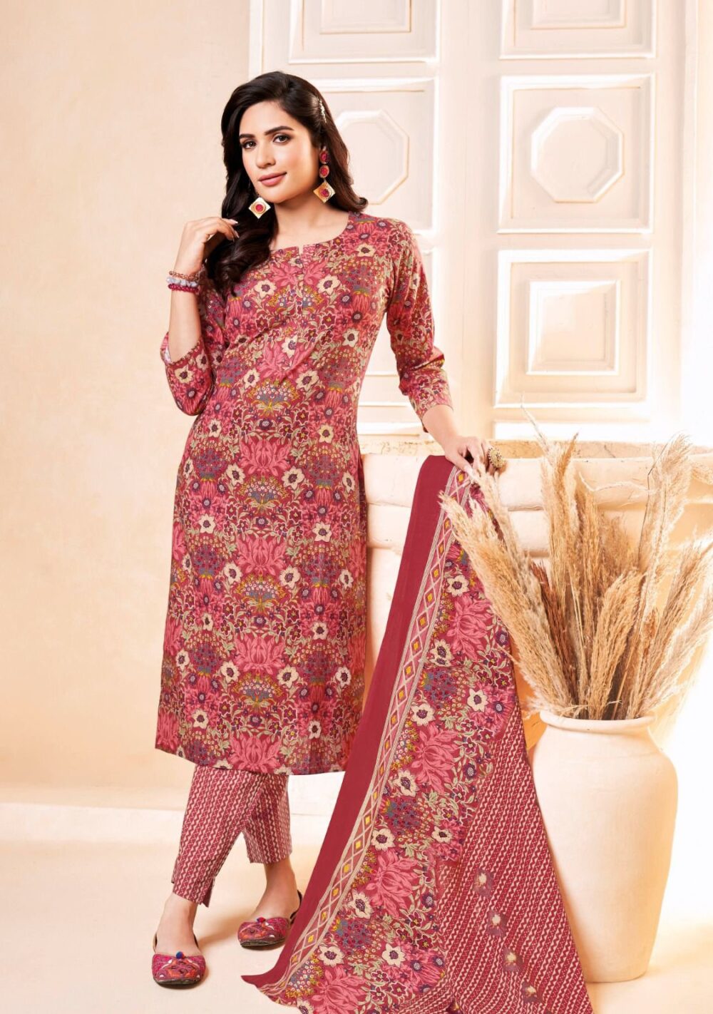 SURYAJYOTI POSHAK VOL 4 PURE COTTON SUMMER COLLECTION DRESS MATERIALS - Image 7