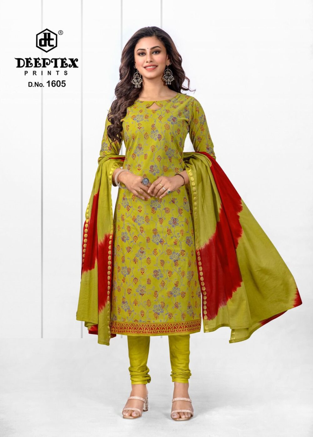DEEPTEX PRINTS TRADITION VOL 6 PURE COTTON DRESS MATERIALS WHOLESALE - Image 9