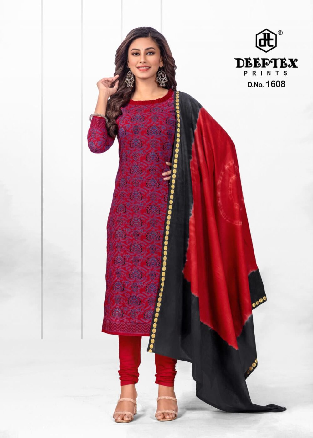 DEEPTEX PRINTS TRADITION VOL 6 PURE COTTON DRESS MATERIALS WHOLESALE - Image 7