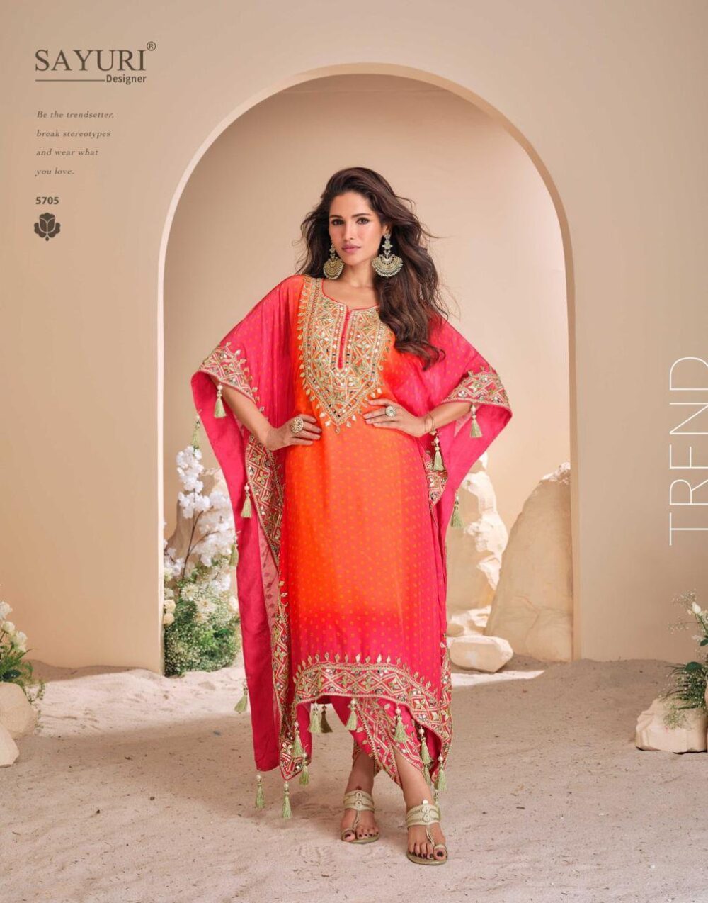 JHOOMAR BY SAYURI DESIGNER PURE VISCOSE PARTY WEAR PUNJABI COLLECTION - Image 6