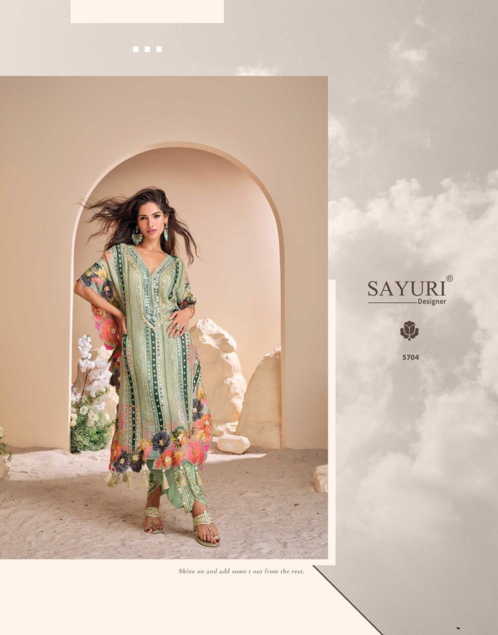 JHOOMAR BY SAYURI DESIGNER PURE VISCOSE PARTY WEAR PUNJABI COLLECTION - Image 7