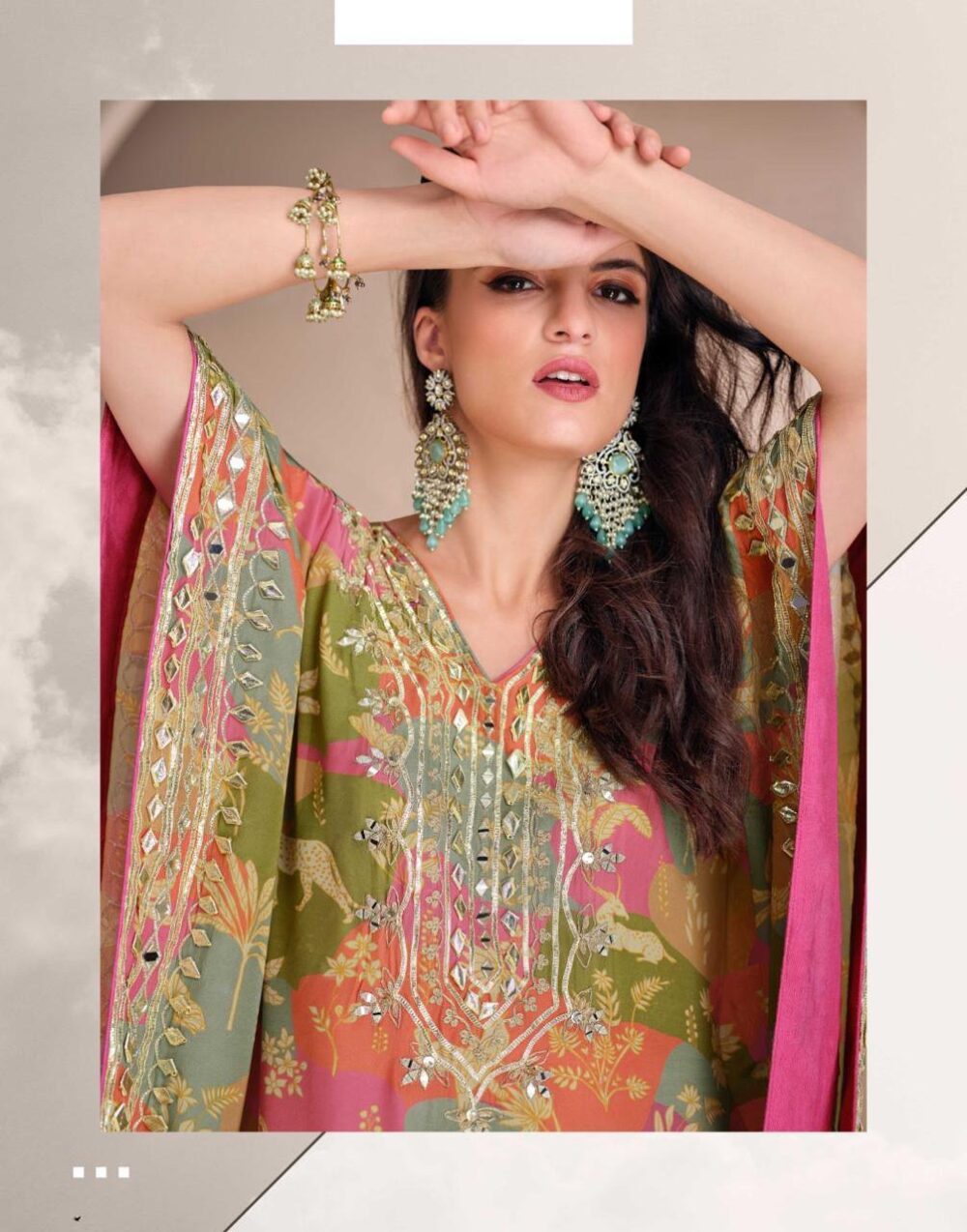 JHOOMAR BY SAYURI DESIGNER PURE VISCOSE PARTY WEAR PUNJABI COLLECTION - Image 9