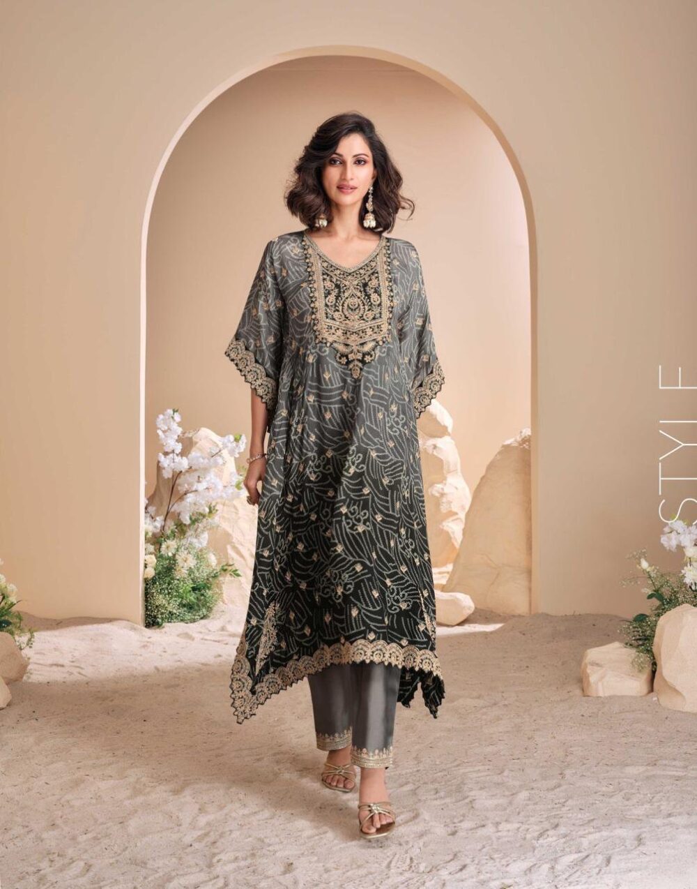 JHOOMAR BY SAYURI DESIGNER PURE VISCOSE PARTY WEAR PUNJABI COLLECTION - Image 10